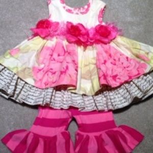 Girls Dress and Leggings